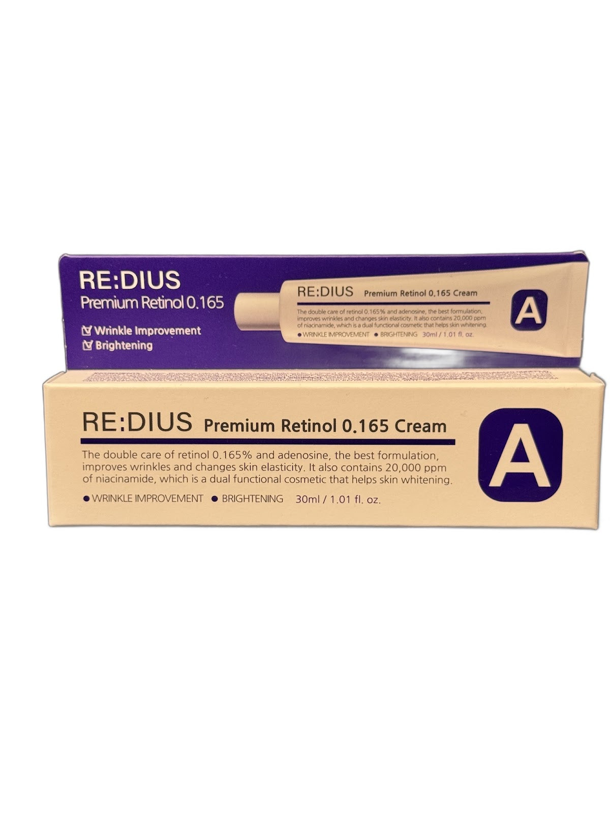 RE:DIUS Premium Retinol 0.165 Cream 30ml