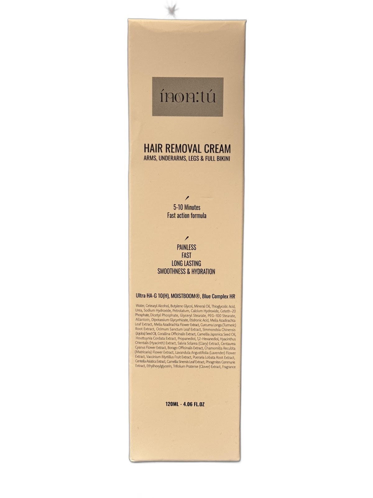 Inontu Sensitive Hair Removal Cream 120ml
