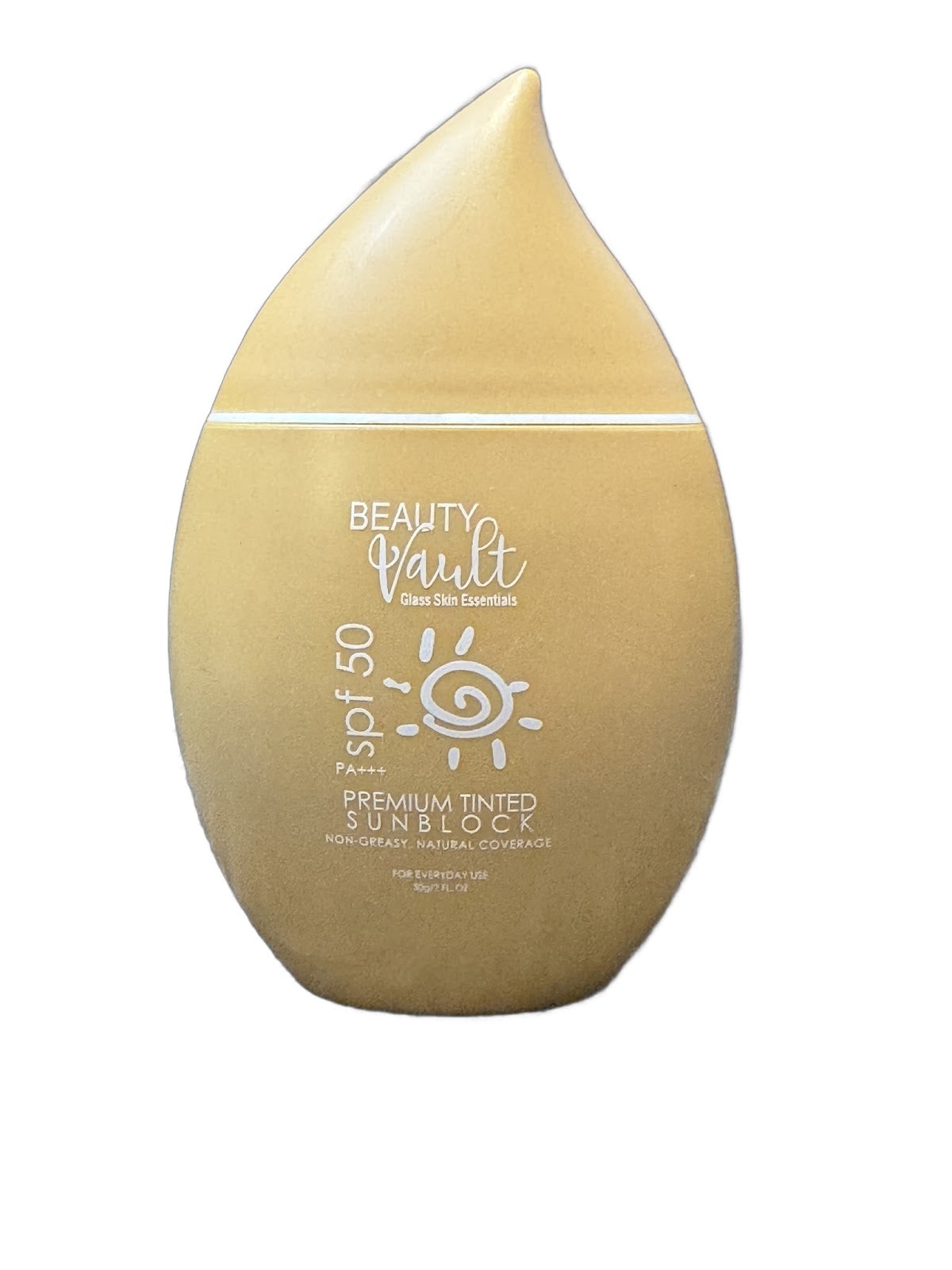 Beauty Vault Glass Skin Essentials Premium Tinted Sunblock SPF50 PA+++
