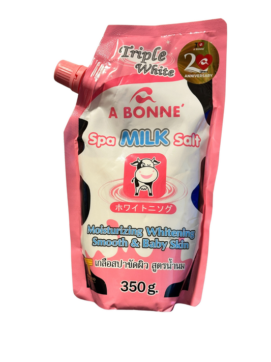 A Bonne Spa Milk Salt Scrub for Smooth and Glowing Skin