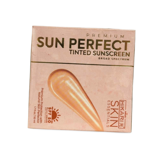 Hikari Premium Tinted Sunscreen with sun protection and glow – Tindahan PH