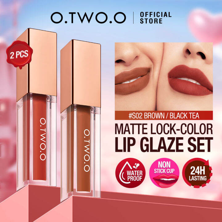 O.TWO.O Matte Lock Lip Glaze Set from Tindahan PH