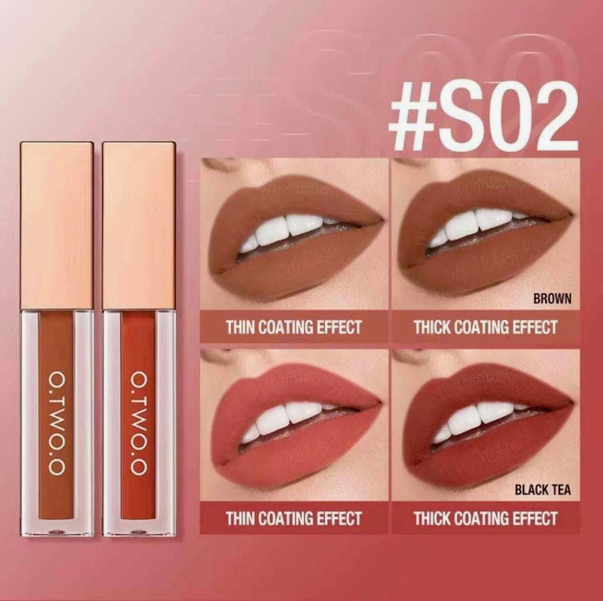 O.TWO.O Matte Lock Lip Glaze Set from Tindahan PH