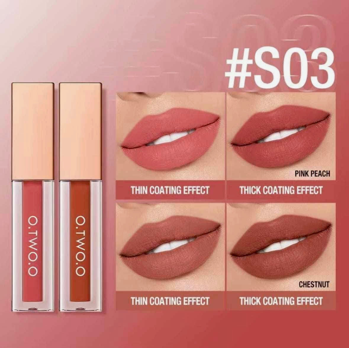 O.TWO.O Matte Lock Lip Glaze Set from Tindahan PH