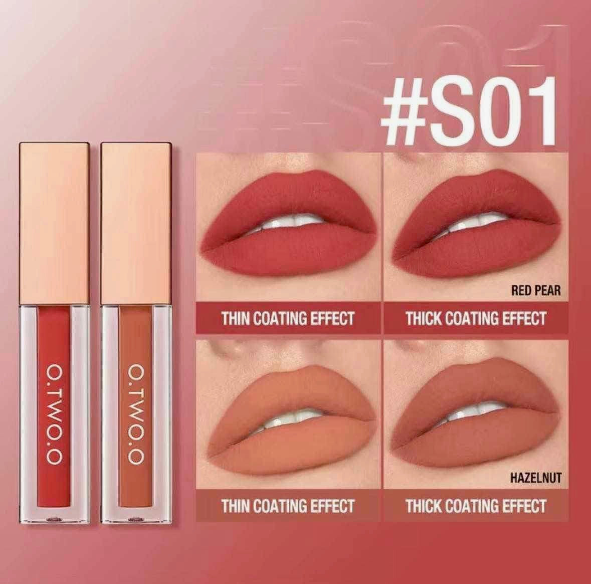 O.TWO.O Matte Lock Lip Glaze Set from Tindahan PH