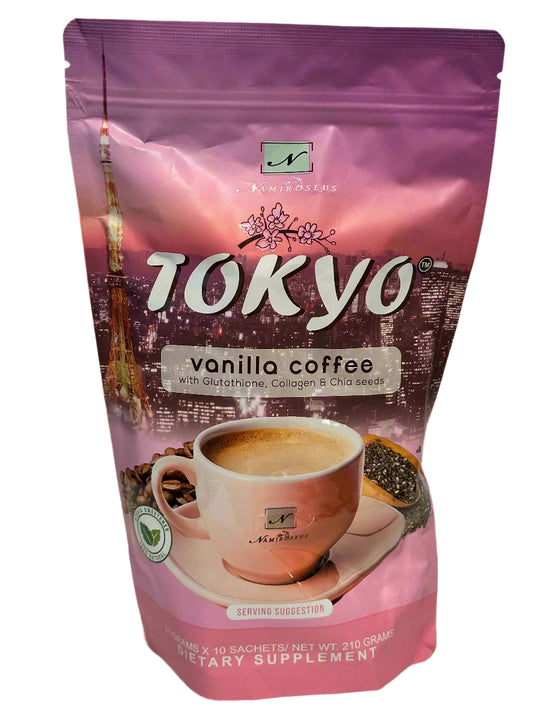 Tokyo Vanilla Coffee with Glutathione, Collagen, and Chia Seeds – Tindahan PH
