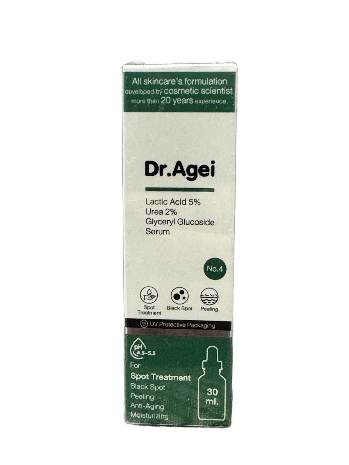 Dr. Agei No.4 Lactic Acid 5% Urea 2% Glyceryl Glucoside Serum