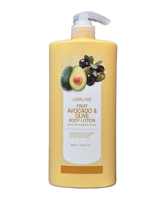 LEBELAGE Avocado & Olive Body Lotion 1000ml
