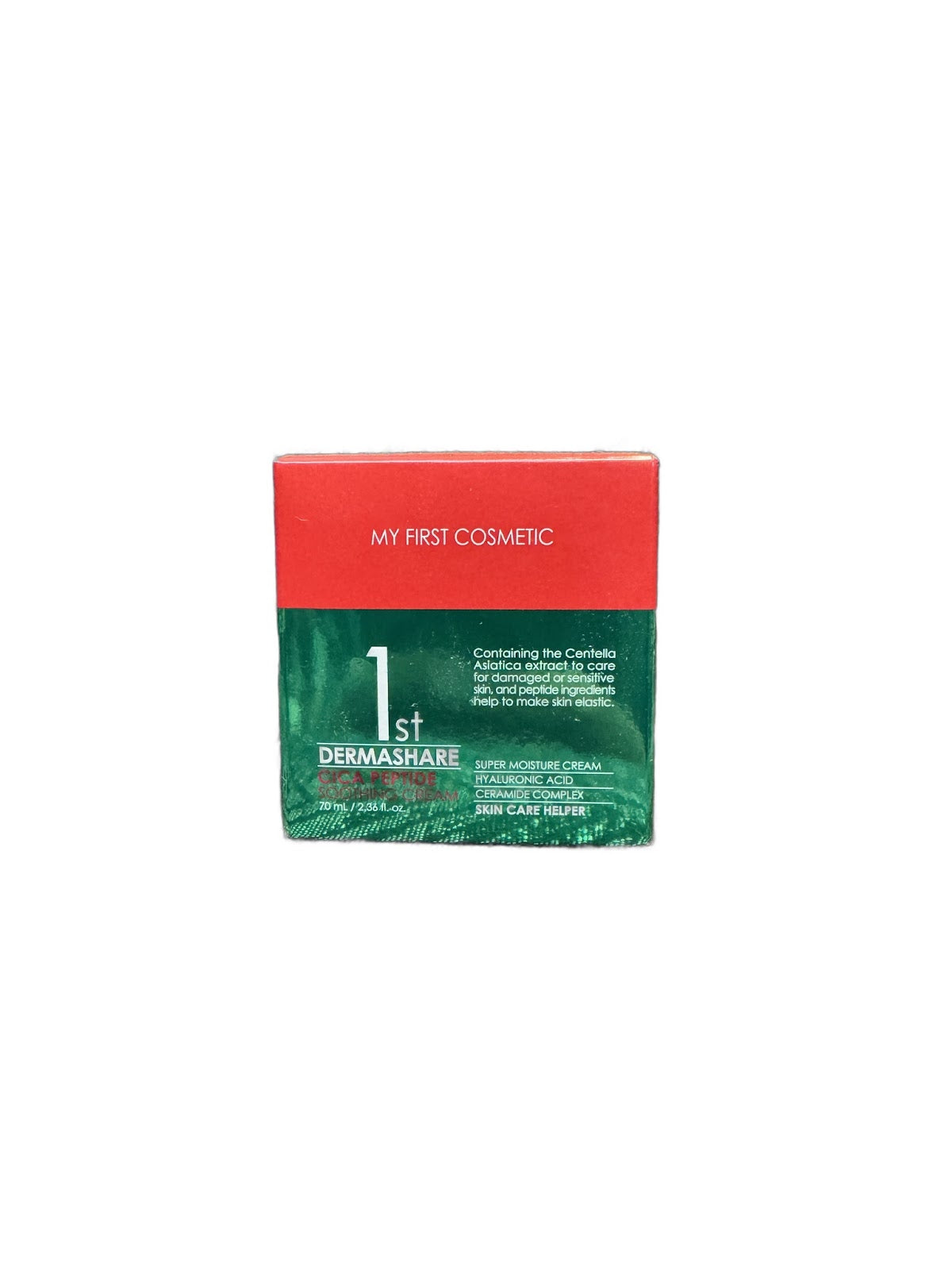 My First Cosmetic Dermashare Cica Peptide Soothing Cream 70ml jar