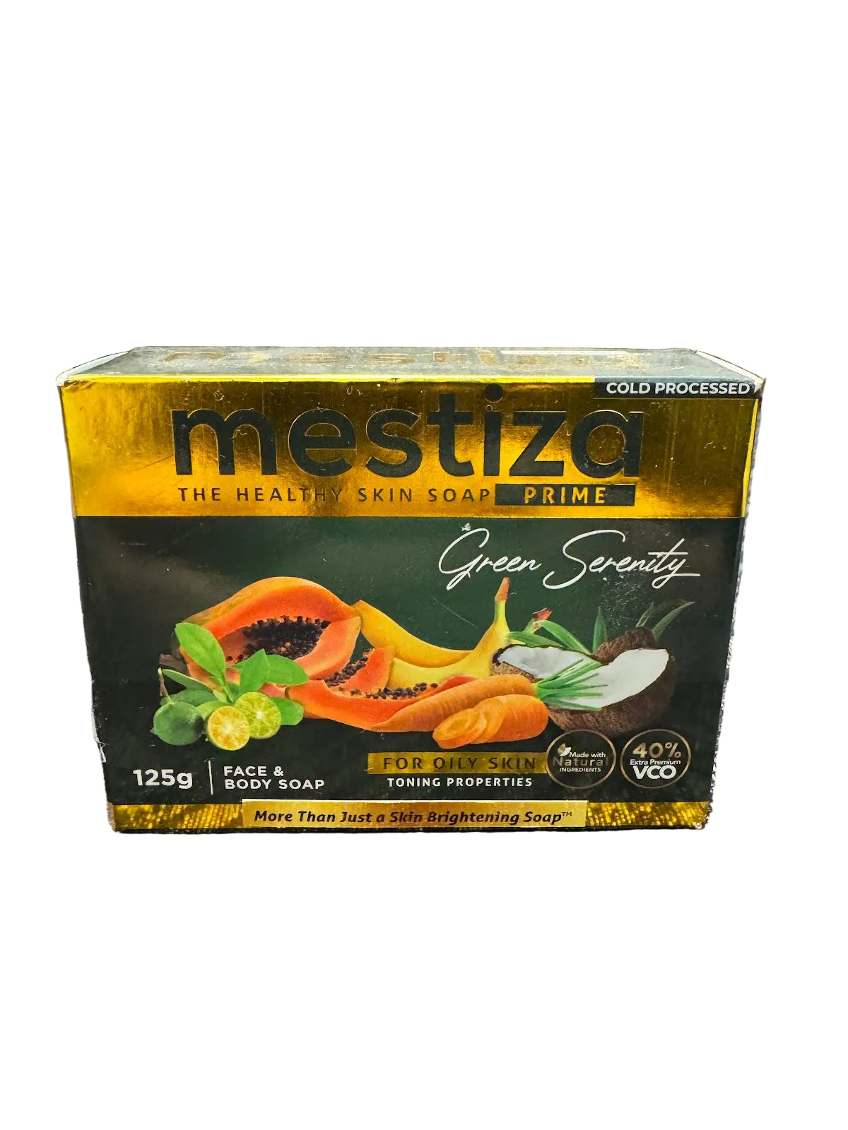 Mestiza Prime Green Serenity Face & Body Soap 125g