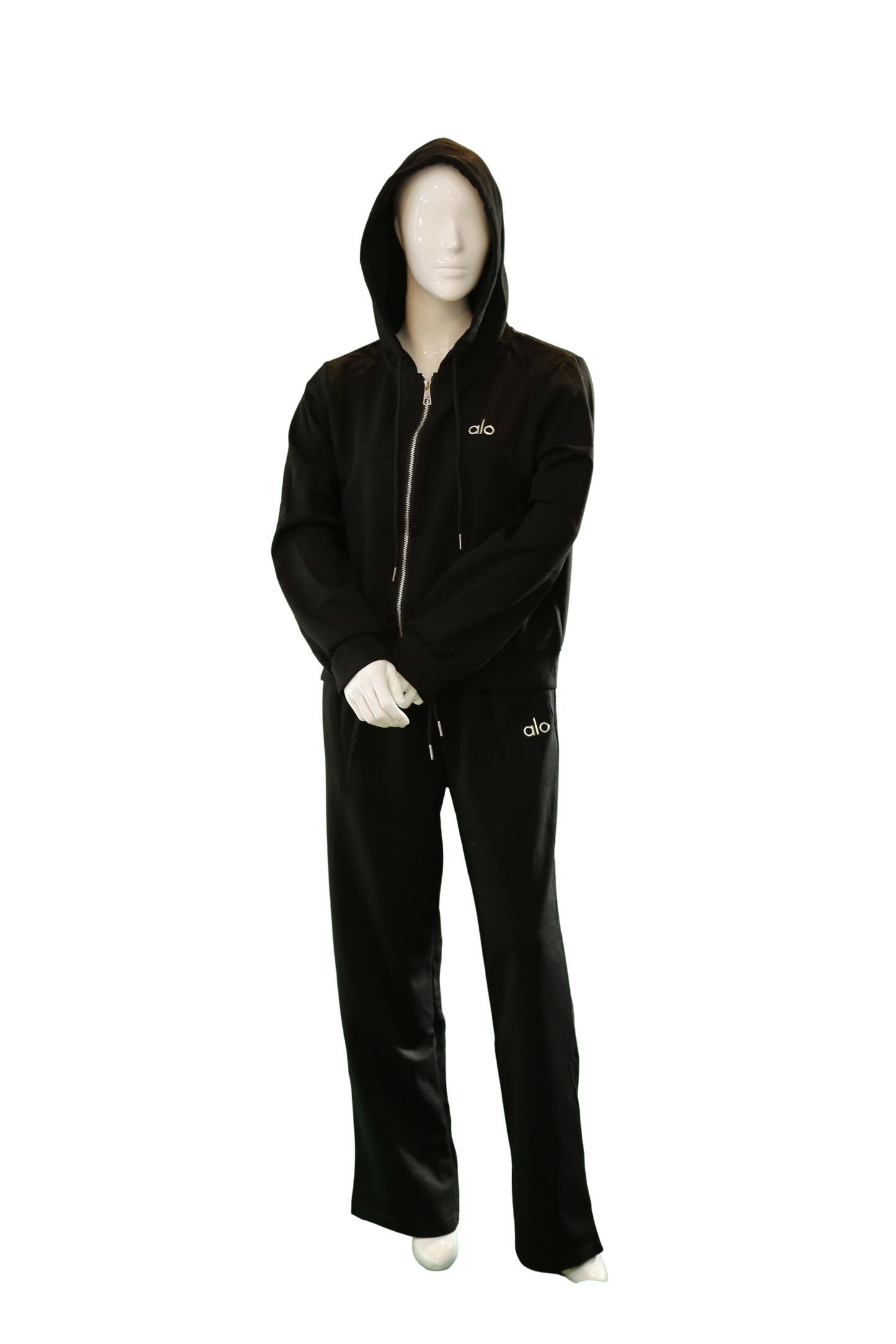 Coordinates OLA | Zipper Hoodie Metallic Logo