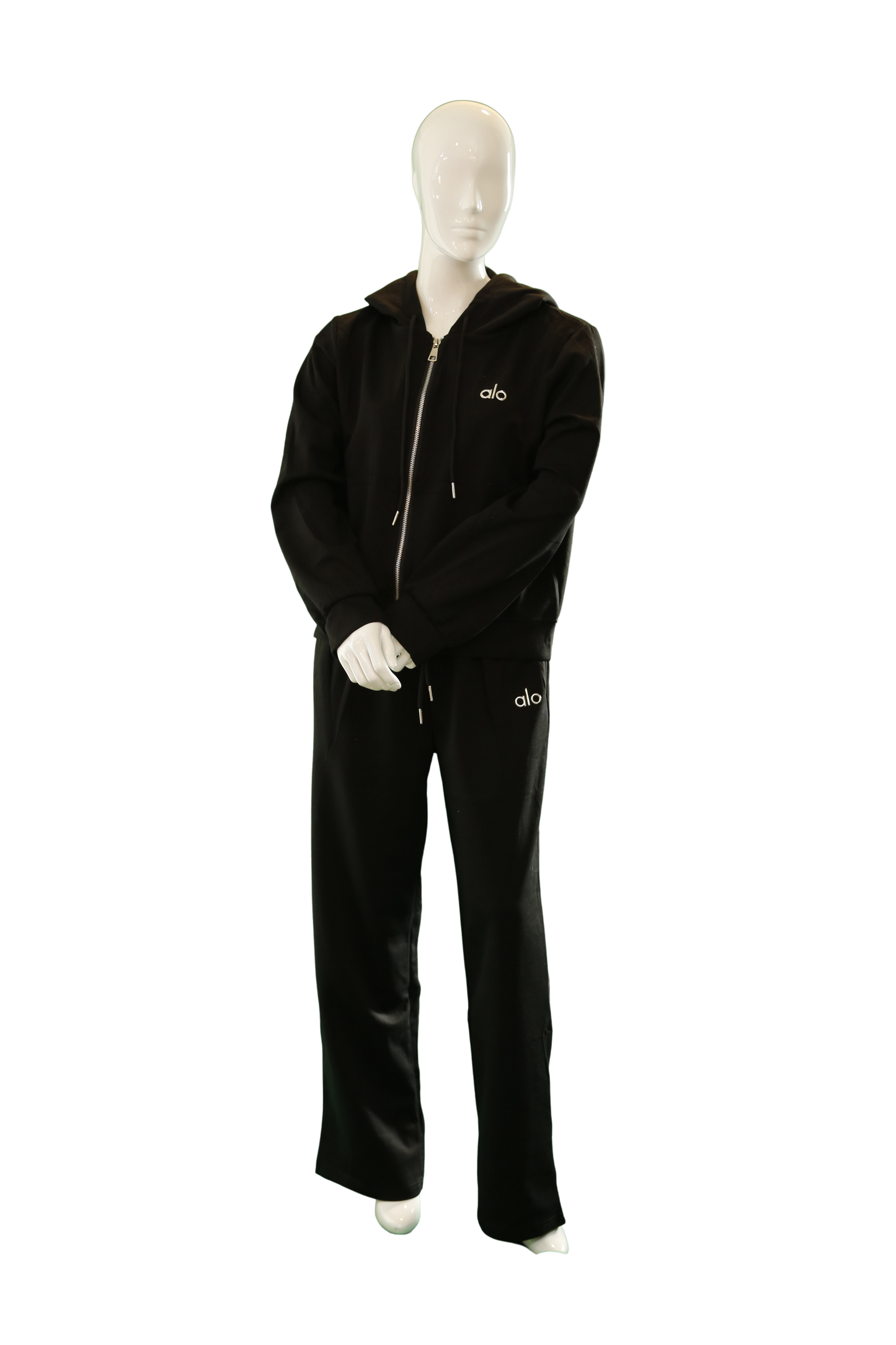 Coordinates OLA | Zipper Hoodie Metallic Logo