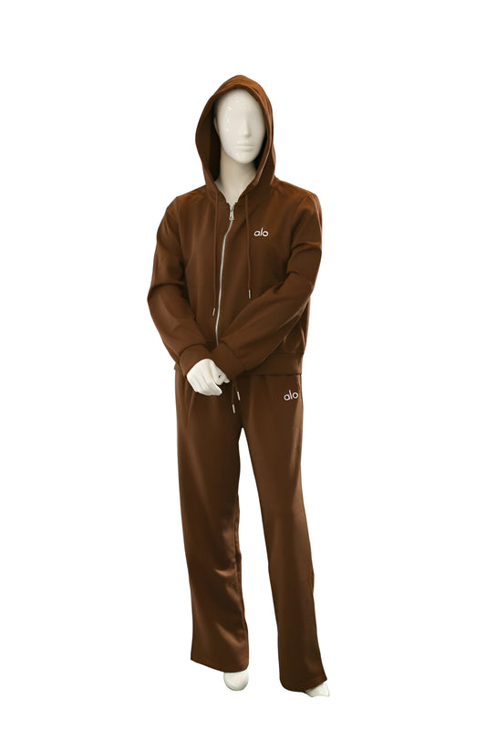 Coordinates OLA | Zipper Hoodie Metallic Logo