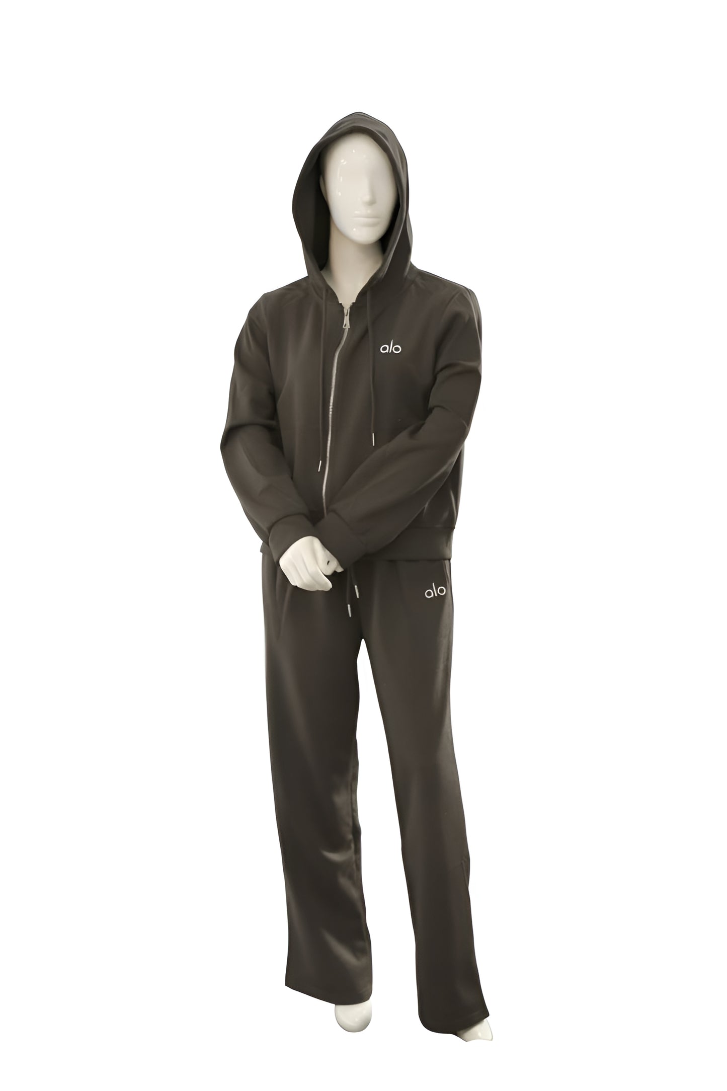 Coordinates OLA | Zipper Hoodie Metallic Logo