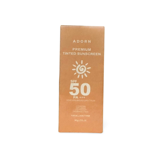 Adorn Premium Tinted Sunscreen with lightweight coverage – Tindahan PH