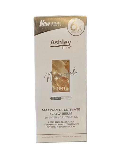 Ashley Shine Niacinamide Ultimate Glow Serum for bright, even skin – Tindahan PH