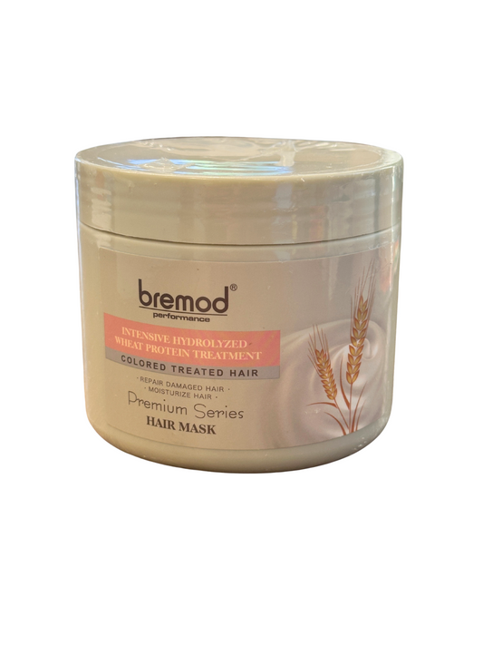 Bremod Intensive Hydrolyzed Wheat Protein Hair Mask for damaged hair