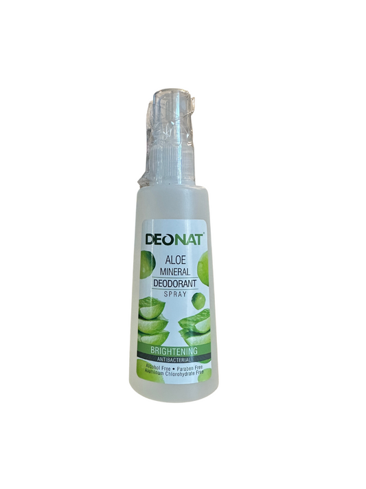 Deonat Aloe Mineral Deodorant Spray for sensitive skin and daily odor protection