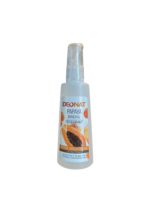 Deonat Papaya Mineral Deodorant Spray – Natural Personal Care