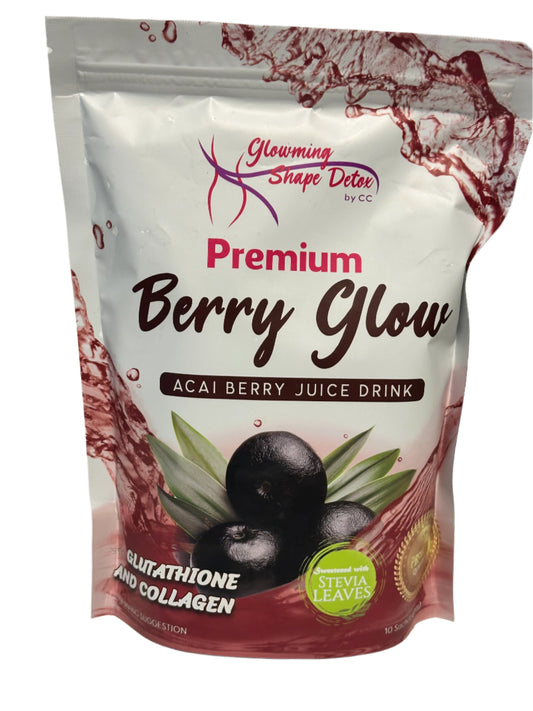 Glowming Berry Glow Acai Drink with Glutathione & Collagen – Tindahan PH