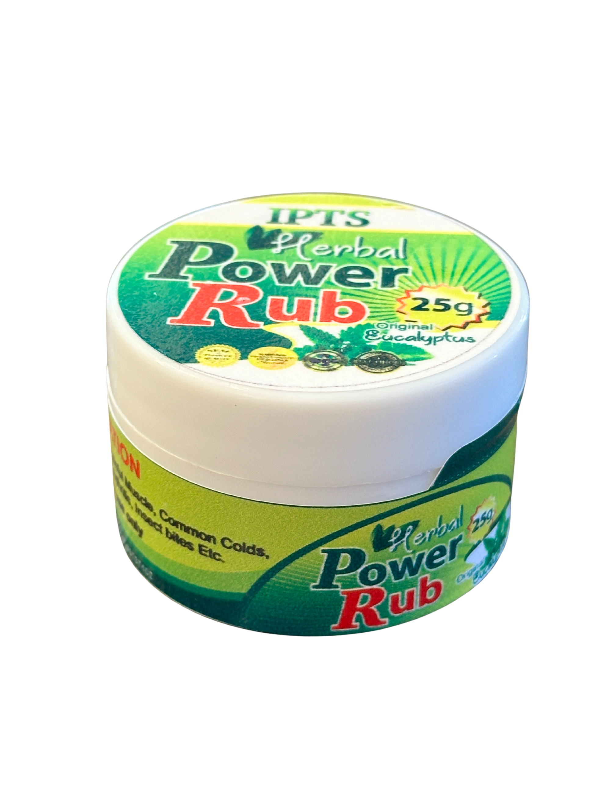 IPTS Herbal Power Rub Eucalyptus for natural relief and comfort