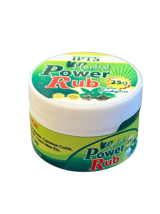 IPTS Herbal Power Rub Eucalyptus for natural relief and comfort