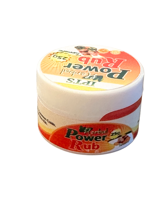IPTS Herbal Power Rub Turmeric for natural muscle and joint pain relief