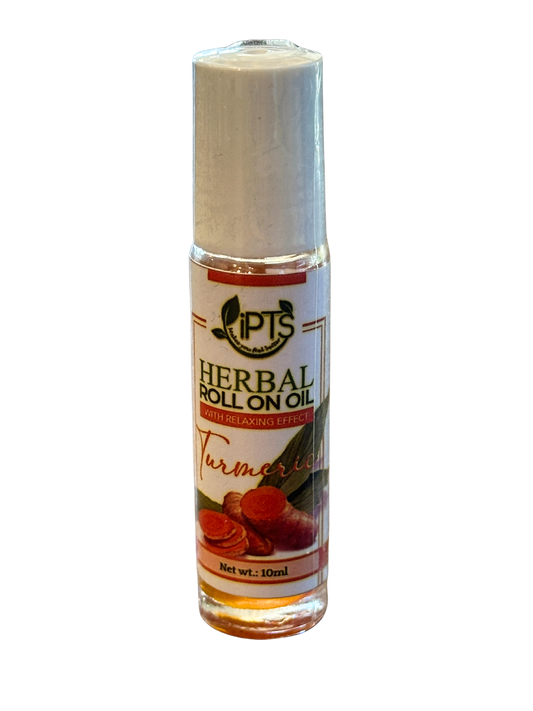 IPTS Herbal Roll On Oil Turmeric for natural pain relief and relaxation