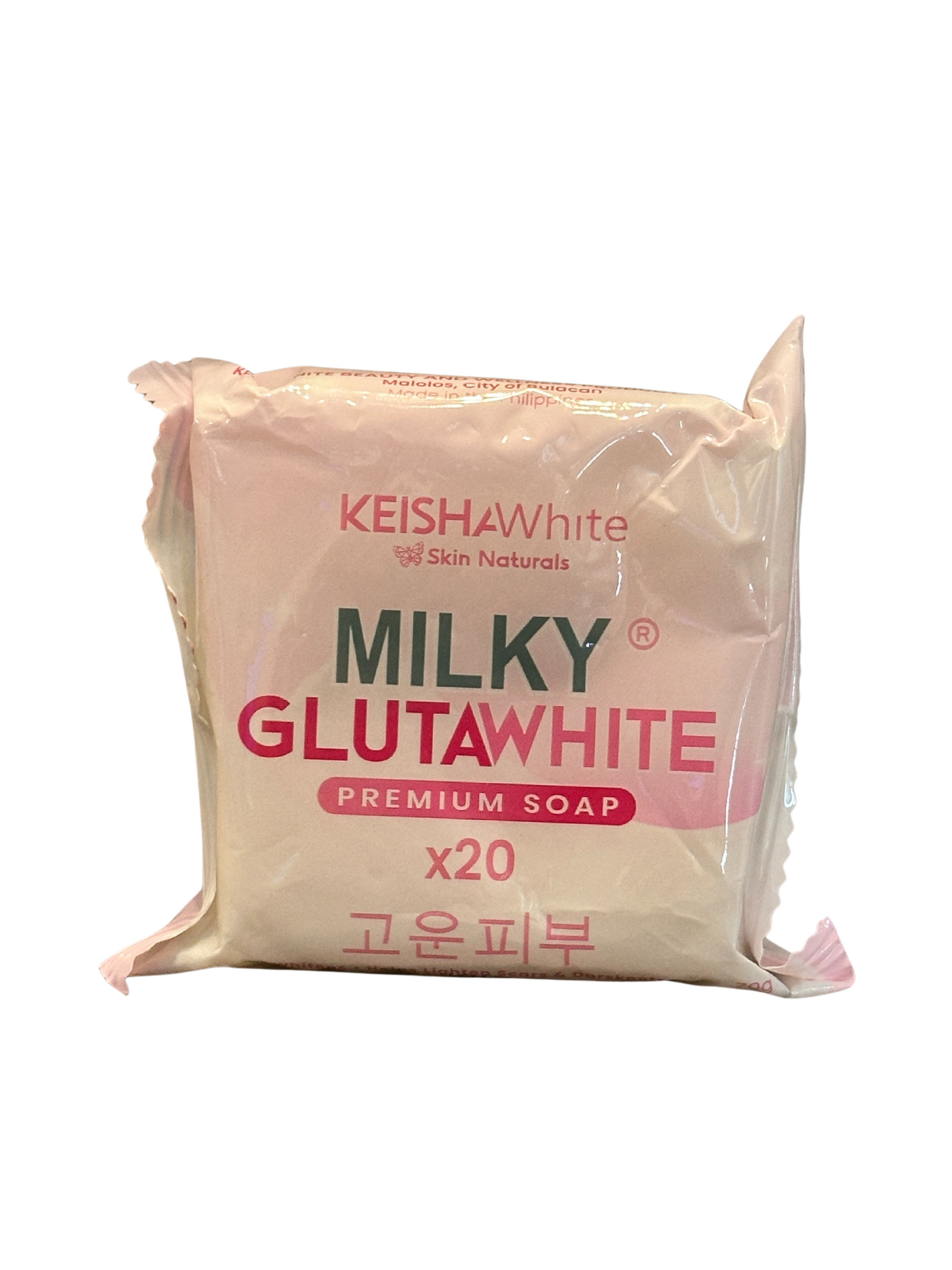 Keisha White Milky GlutaWhite Premium Soap for brighter, healthy-looking skin