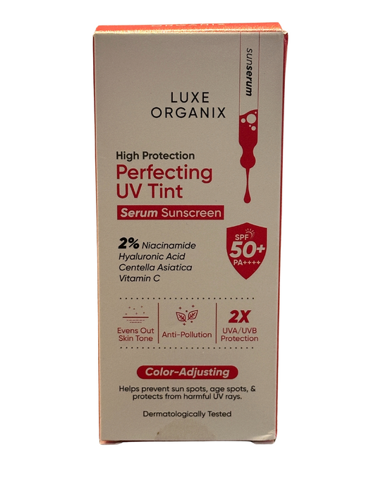 Luxe Organix Sun Serum Perfecting UV Tint SPF 50+