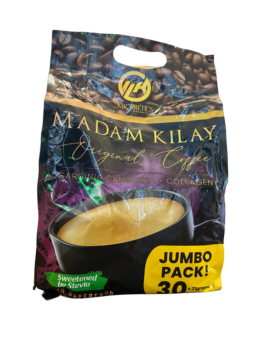 Madam Kilay Original Coffee in packaging