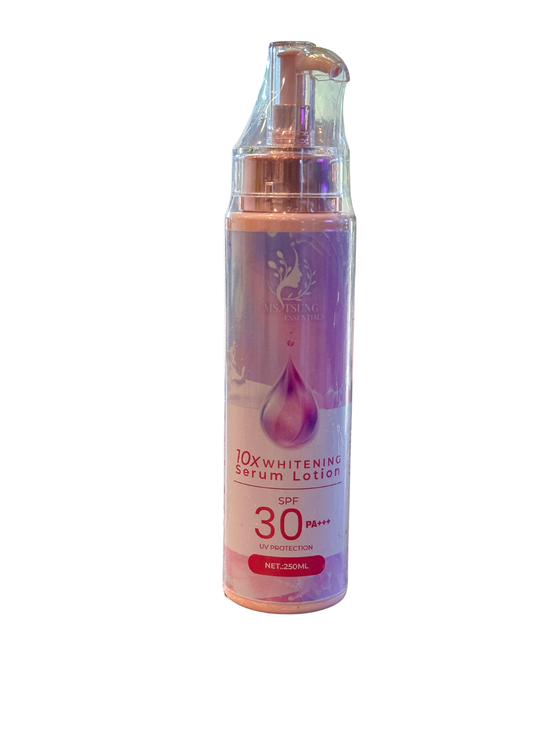 Ms Tsung 10X Whitening Serum Lotion with SPF 30PA+++ for radiant, protected skin