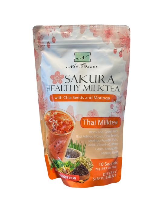 Namiroseus Sakura Healthy Milk Tea wellness drink