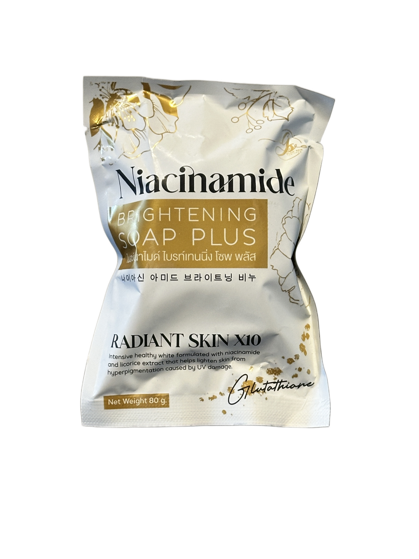 Niacinamide Brightening Soap Plus for clear and glowing skin