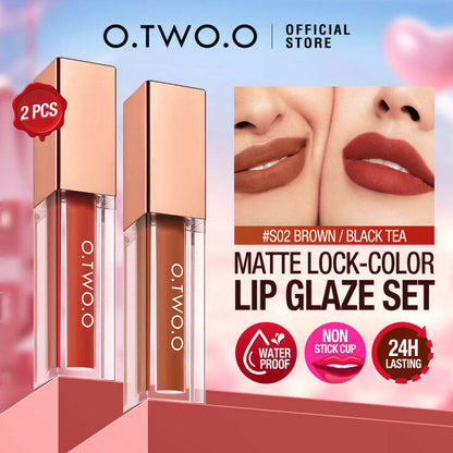 O.TWO.O Matte Lock Lip Glaze Set from Tindahan PH