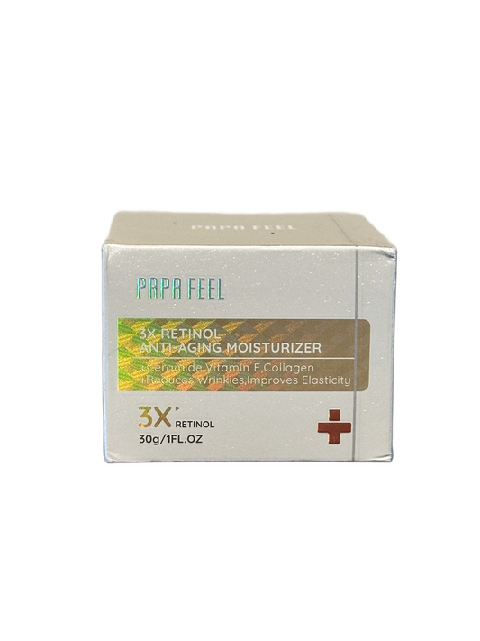 Papa Feel 3X Retinol Anti-Aging Moisturizer for youthful, smooth skin
