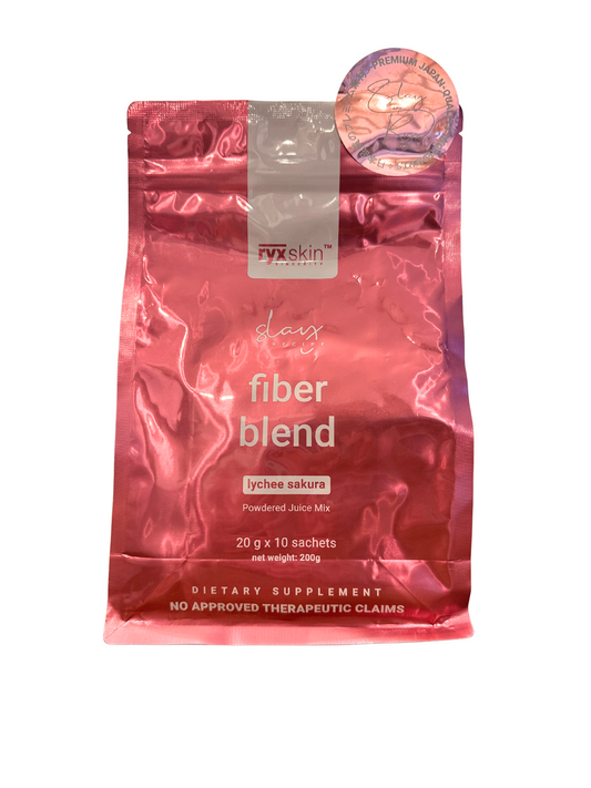 Ryx Skin Fiber Blend Powdered Juice Drink Lychee Sakura flavor
