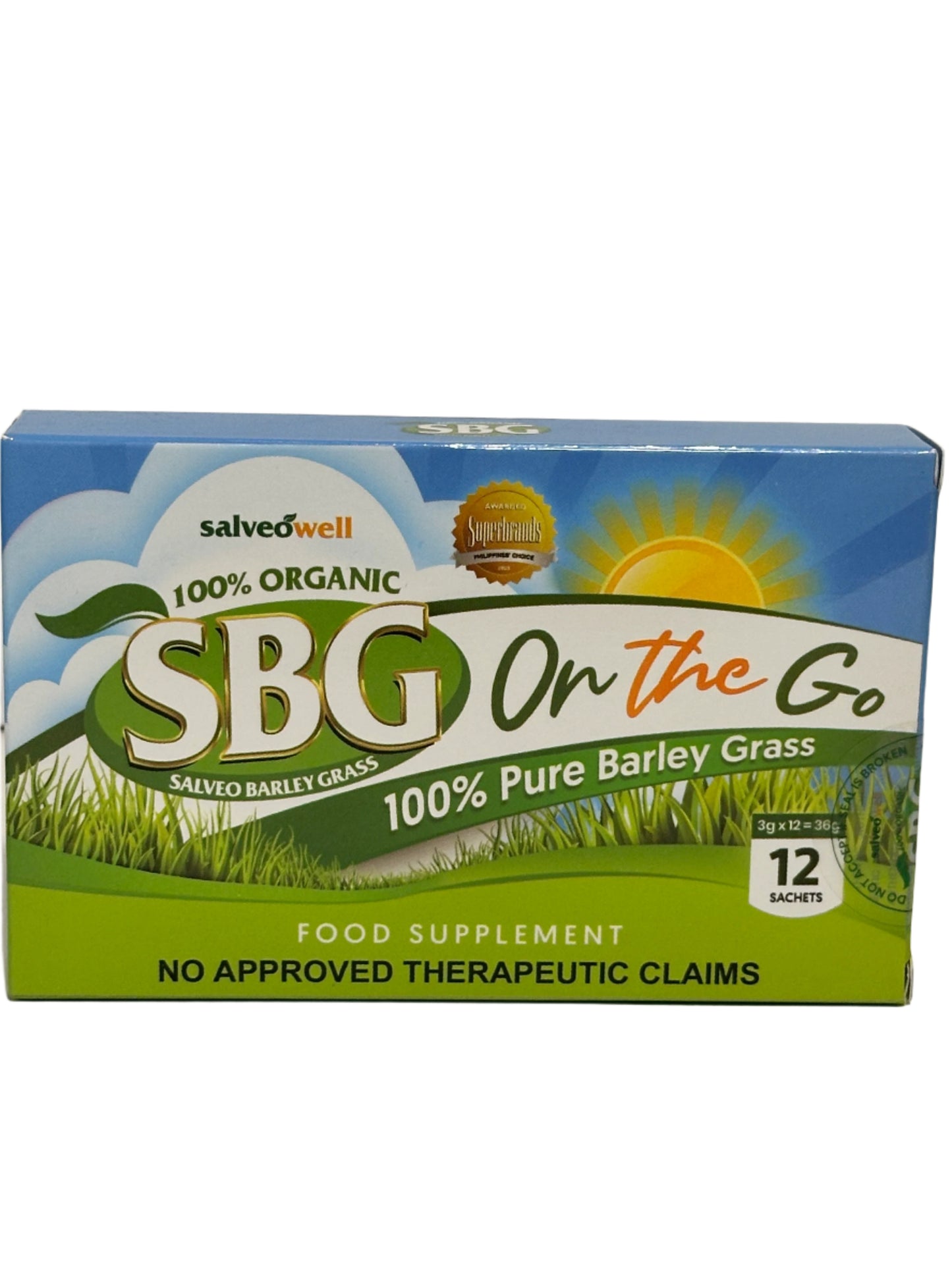 Salveo Barley Grass sachets for daily wellness – Tindahan PH
