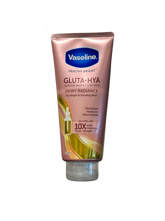 Vaseline Gluta-HYA Serum Burst Lotion for radiant and hydrated skin